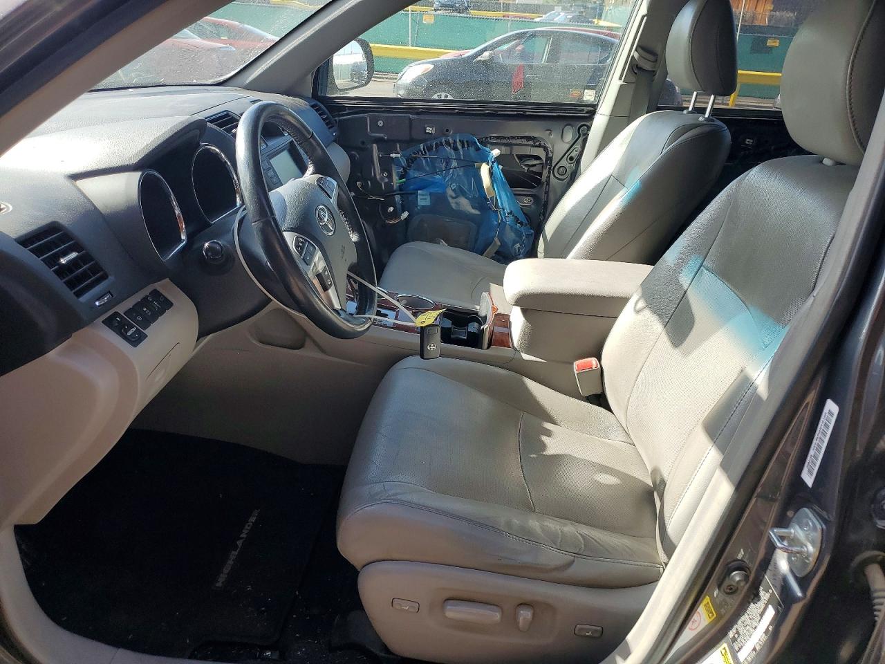 2012 Toyota Highlander Limited Gray vin: 5TDDK3EH8CS115068