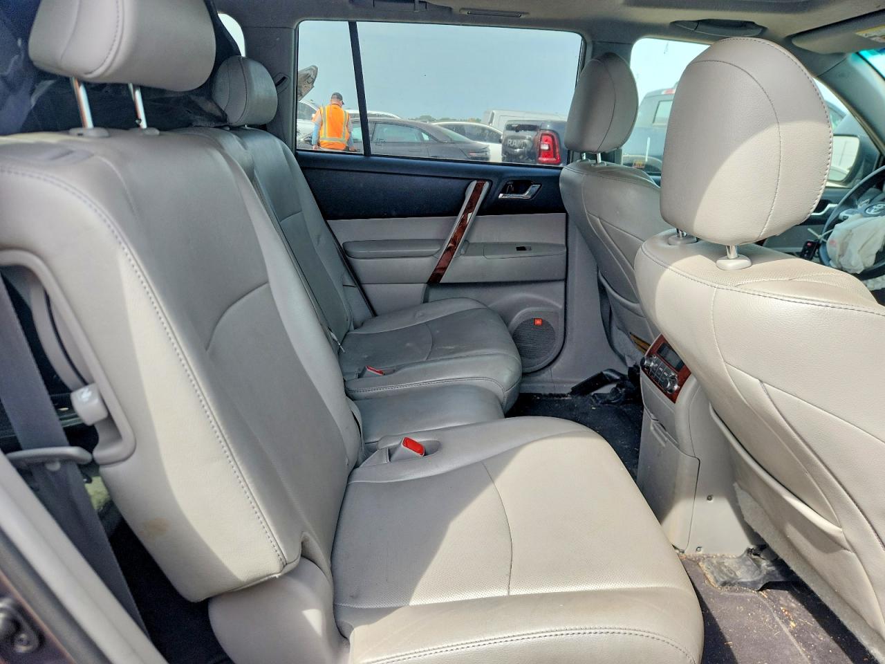 2012 Toyota Highlander Limited Серый vin: 5TDDK3EH8CS117094