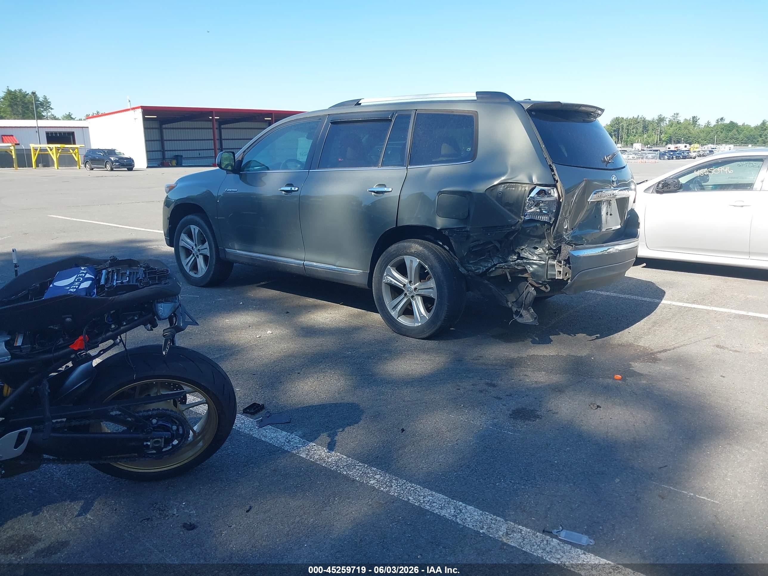 2012 Toyota Highlander Limited V6 Green vin: 5TDDK3EH8CS120061