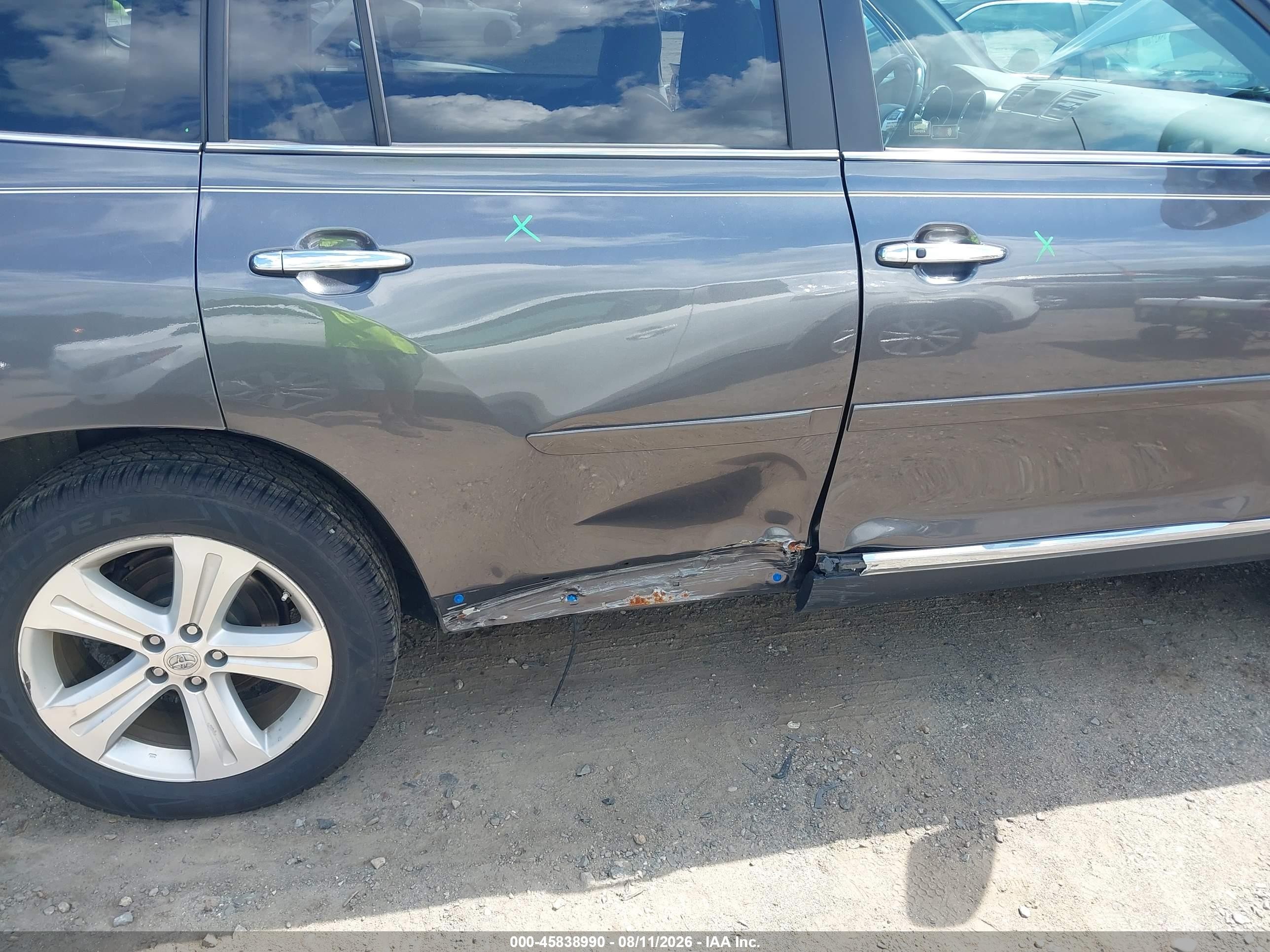 2012 Toyota Highlander Limited V6 Gray vin: 5TDDK3EH8CS151178