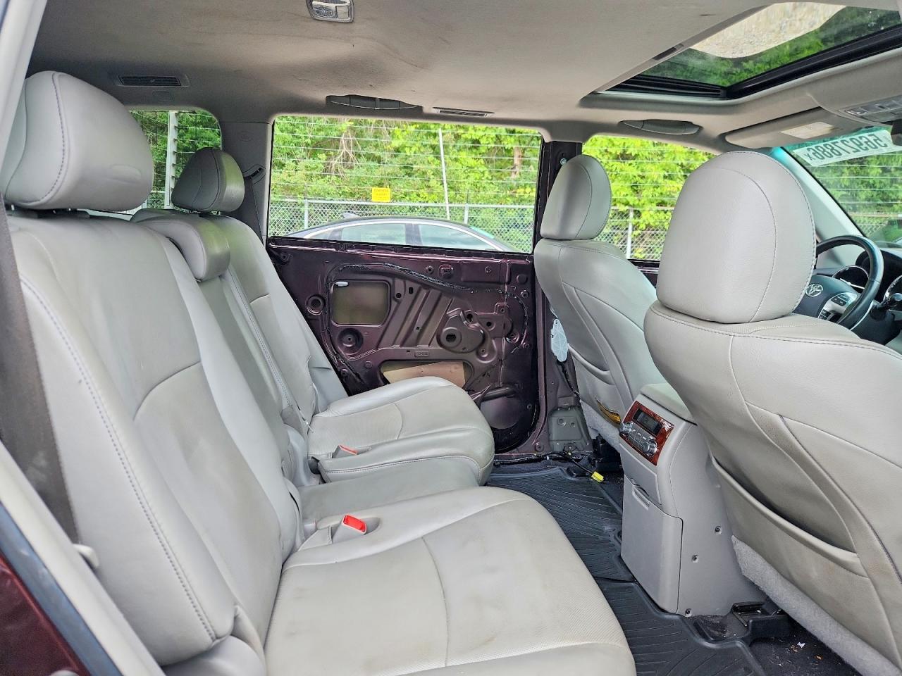 2012 Toyota Highlander Limited Burgundy vin: 5TDDK3EH8CS152248