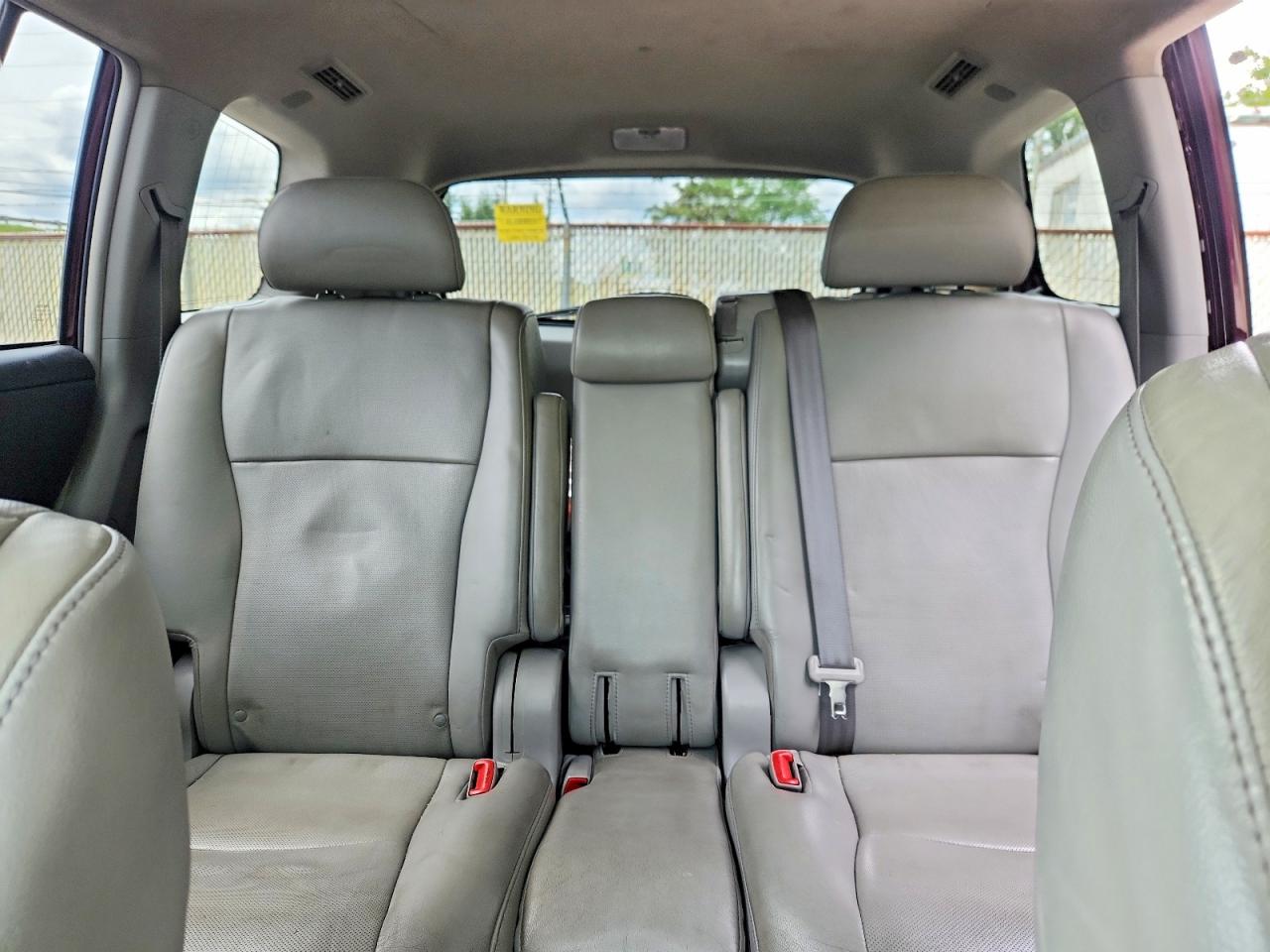 2012 Toyota Highlander Limited Burgundy vin: 5TDDK3EH8CS152248