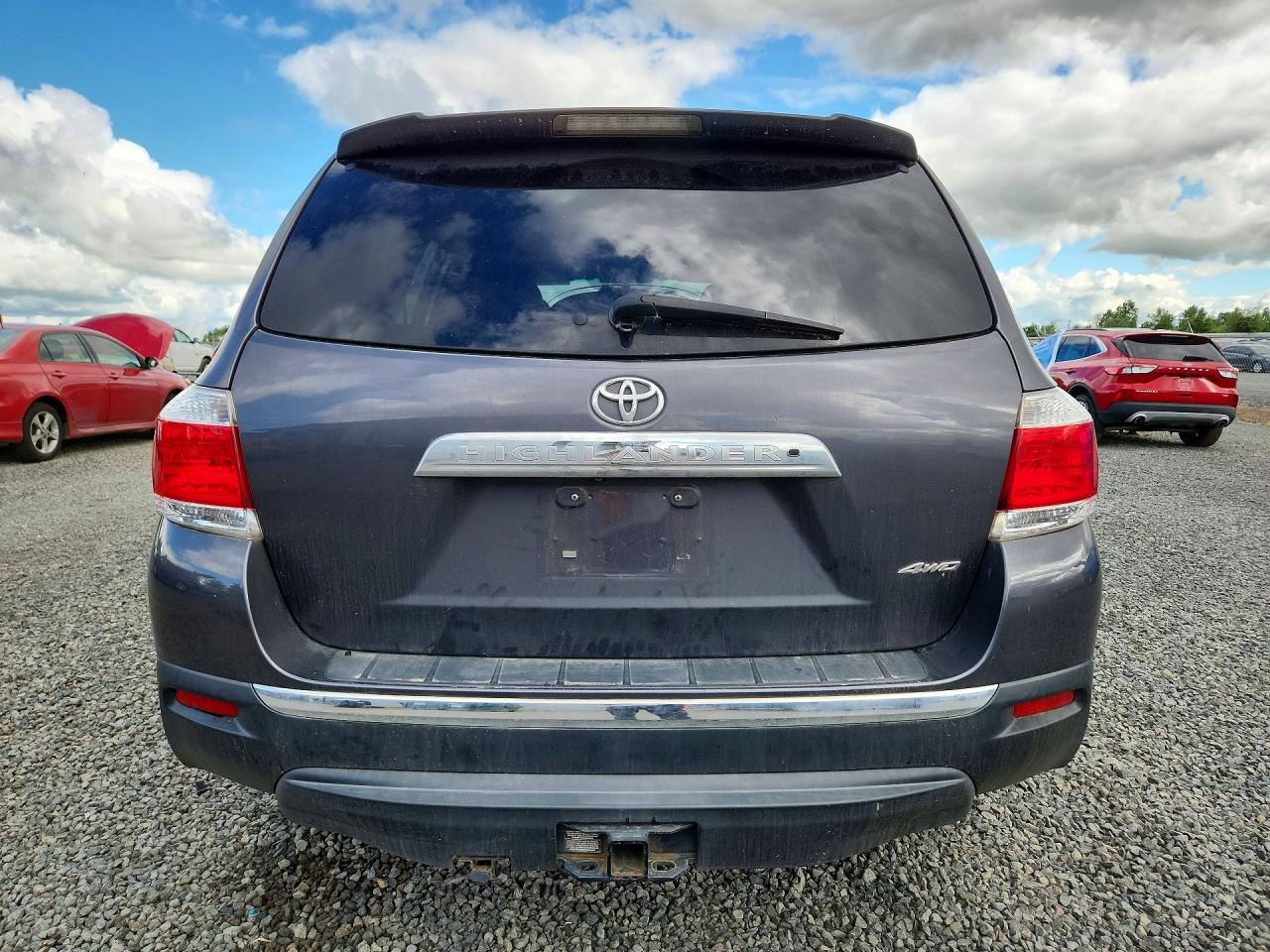 2012 Toyota Highlander Limited Gray vin: 5TDDK3EH8CS162584