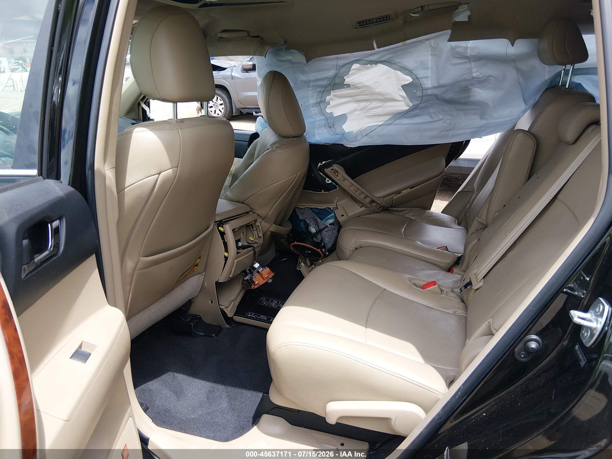 2013 Toyota Highlander Limited V6 Black vin: 5TDDK3EH8DS175434
