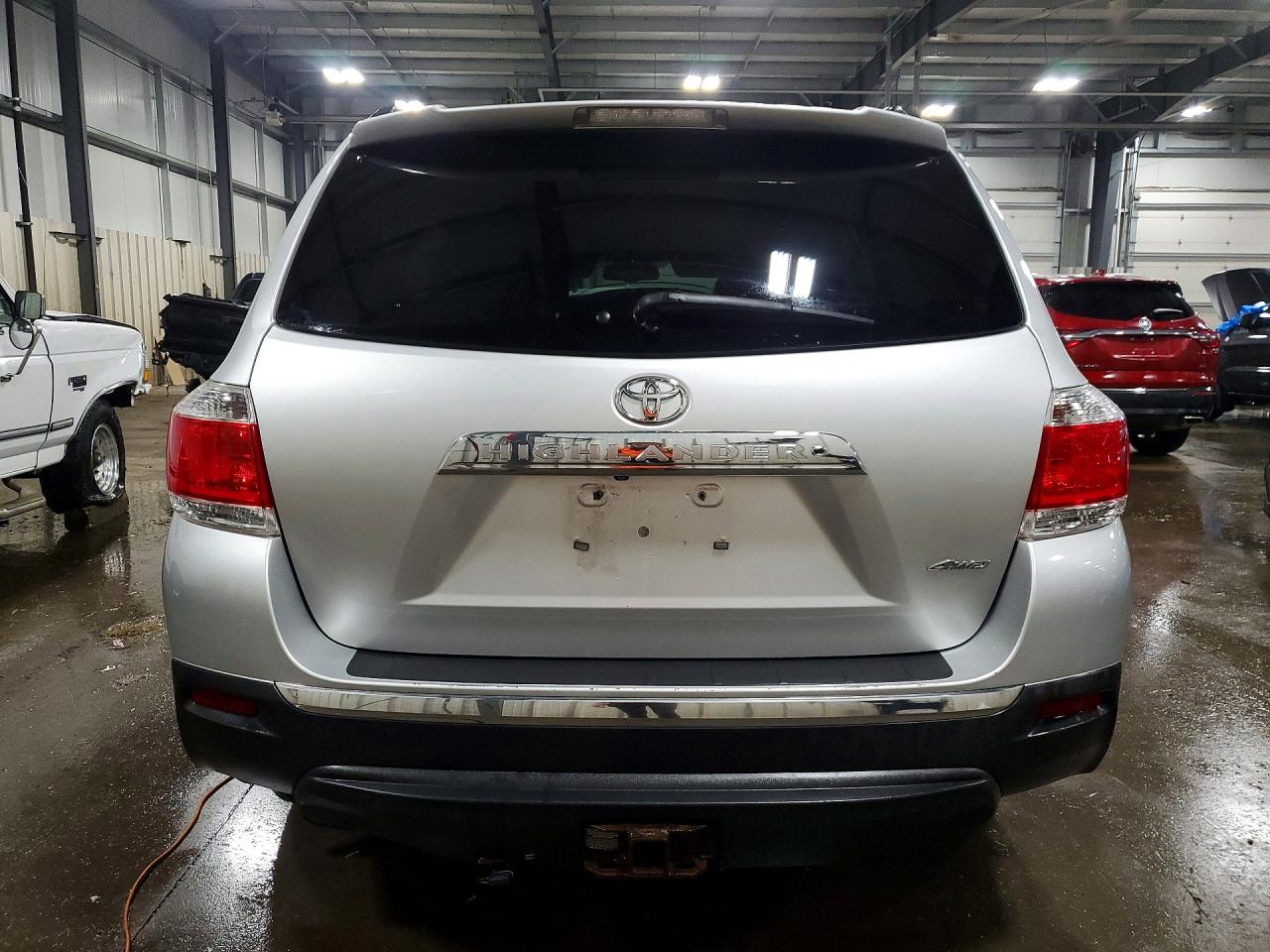 2013 Toyota Highlander Limited Серебряный vin: 5TDDK3EH8DS216015