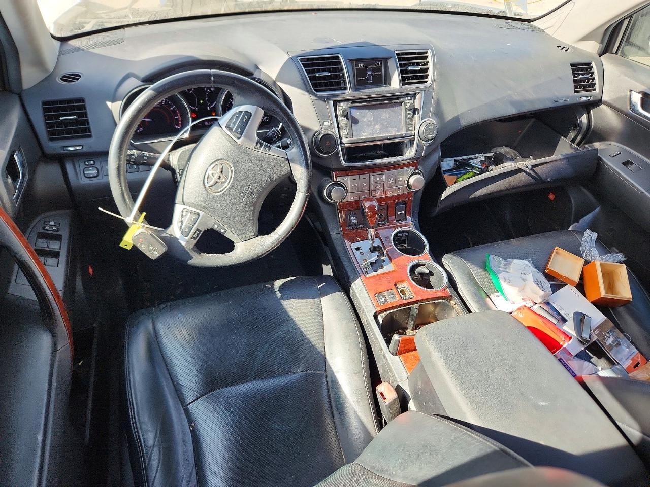 2013 Toyota Highlander Limited Silver vin: 5TDDK3EH8DS251475