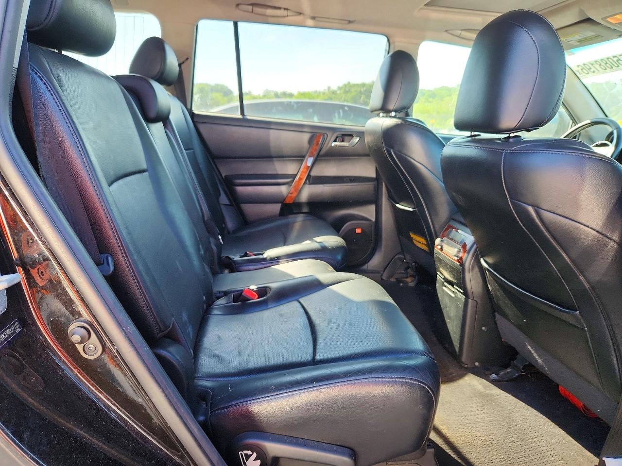 2013 Toyota Highlander Limited Black vin: 5TDDK3EH8DS271127