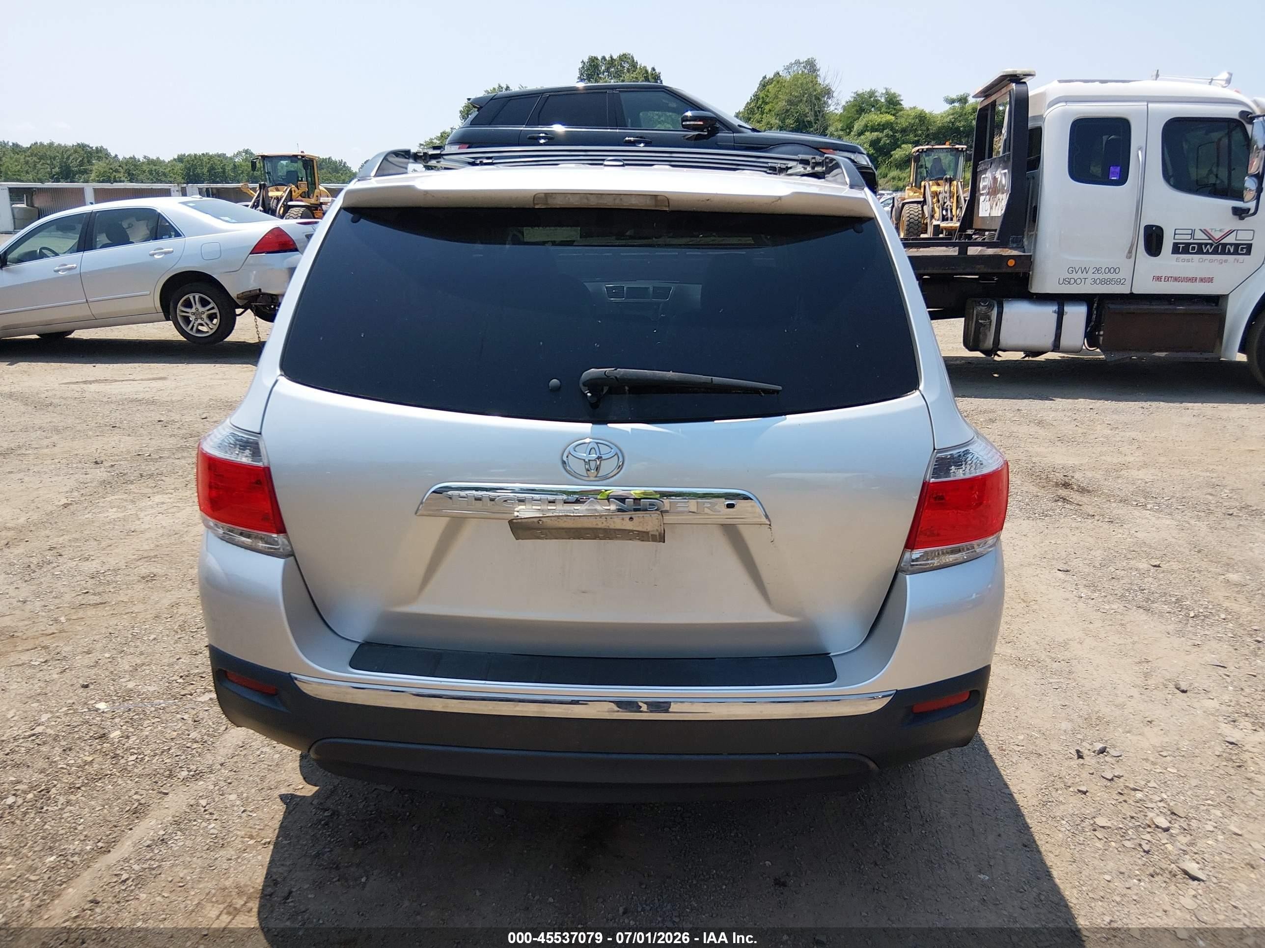 2013 Toyota Highlander Limited V6 Silver vin: 5TDDK3EH8DS273136