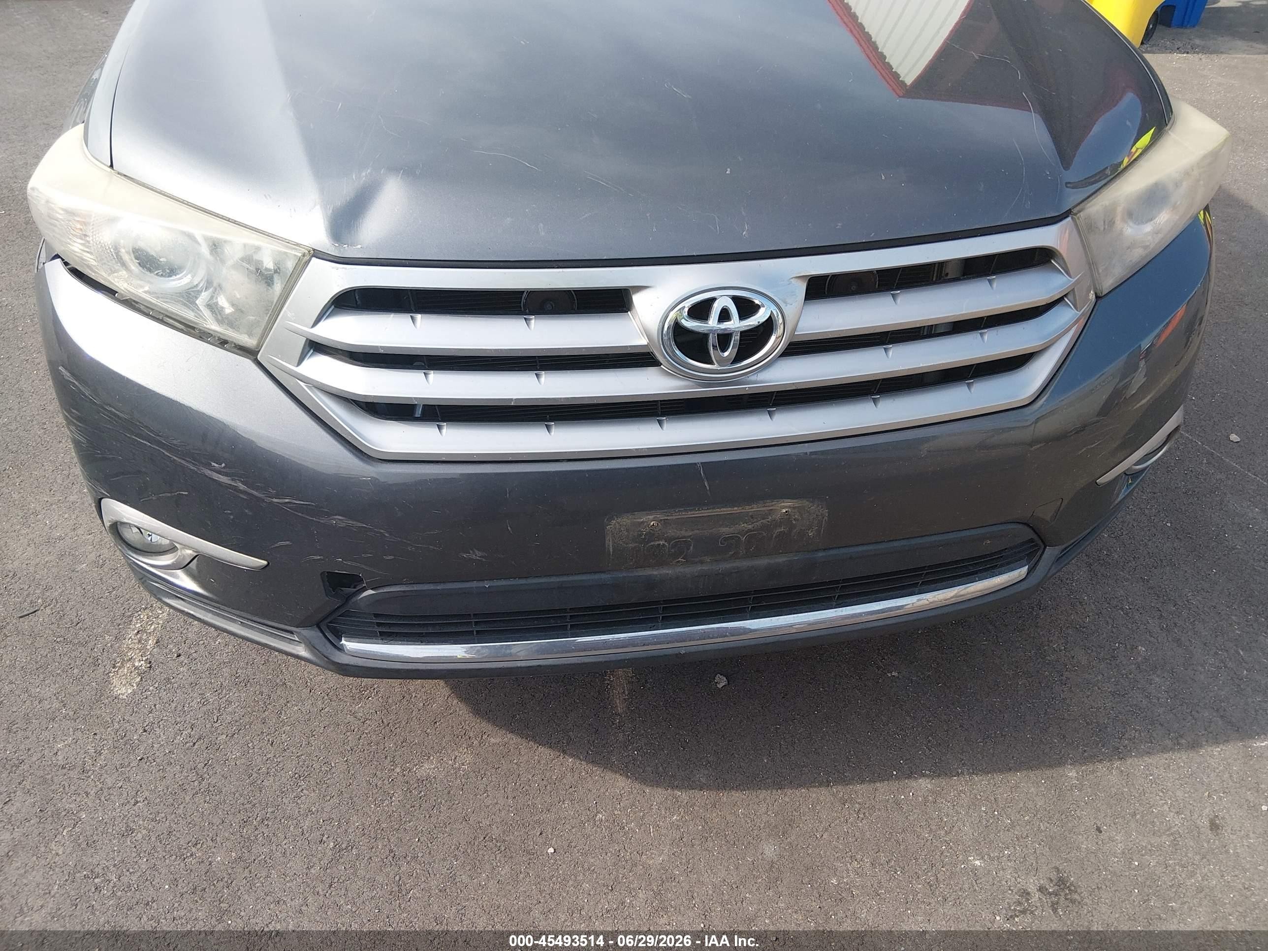 2011 Toyota Highlander Limited V6 Gray vin: 5TDDK3EH9BS058779