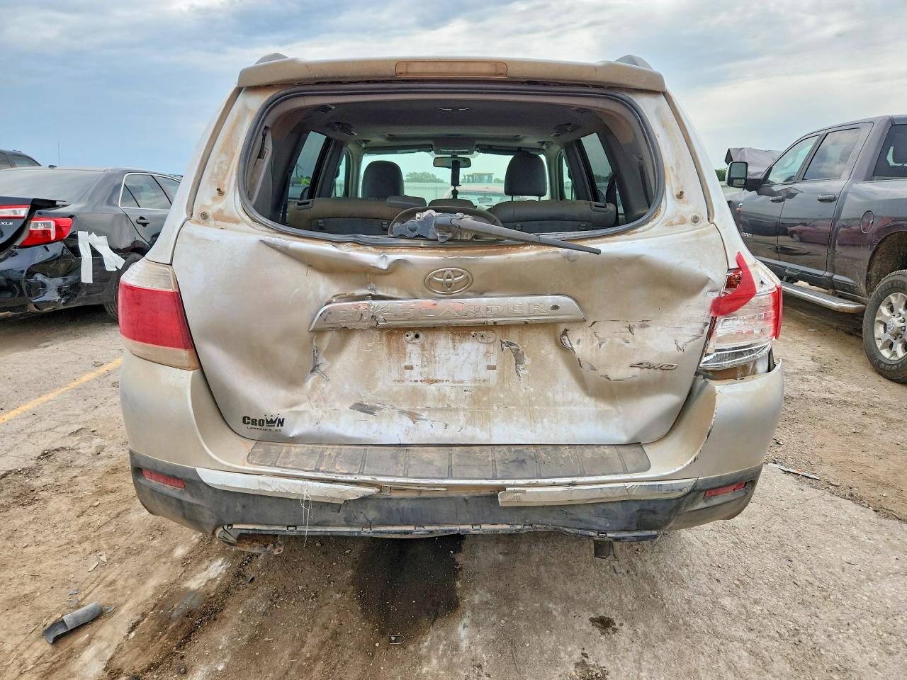 2011 Toyota Highlander Silver vin: 5TDDK3EH9BS064341