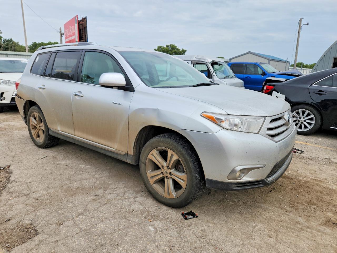 2011 Toyota Highlander Silver vin: 5TDDK3EH9BS064341
