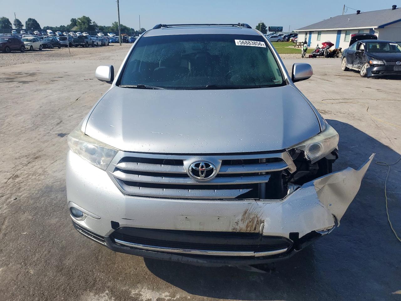2011 Toyota Highlander Limited Silver vin: 5TDDK3EH9BS071807