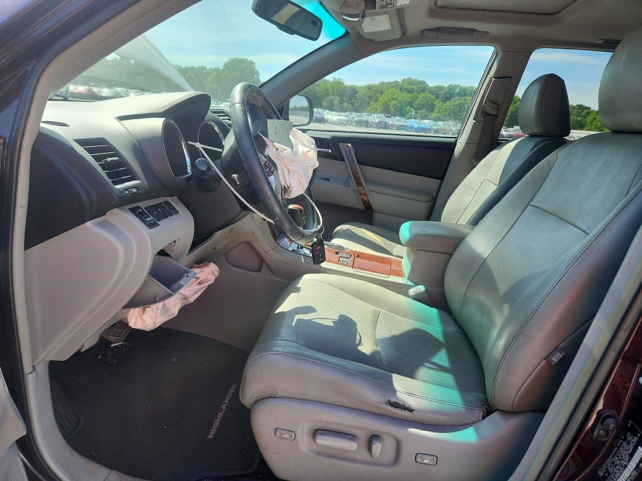 2012 Toyota Highlander Limited Темно-бордовый vin: 5TDDK3EH9CS109070