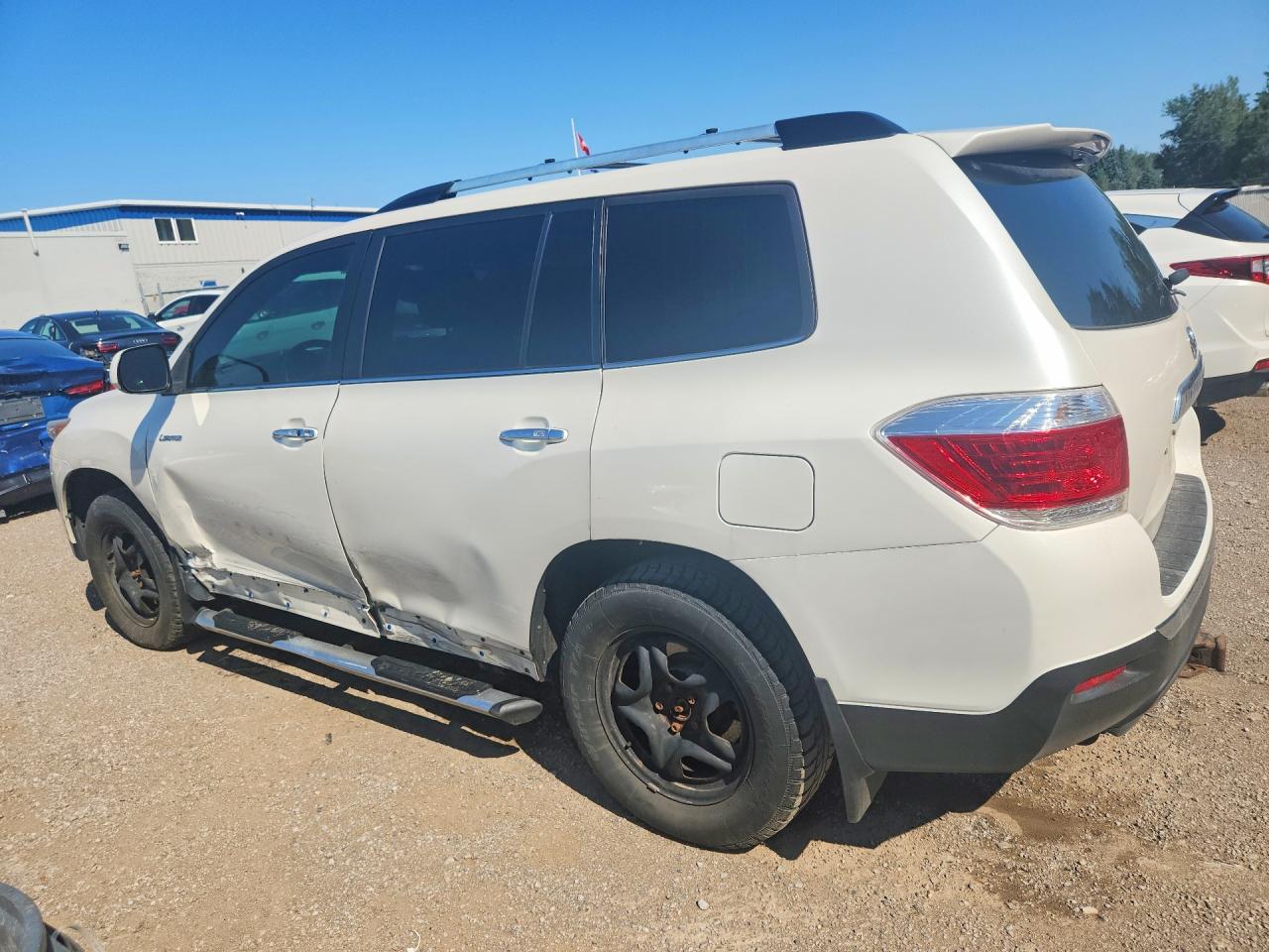 2012 Toyota Highlander Limited Белый vin: 5TDDK3EH9CS135152