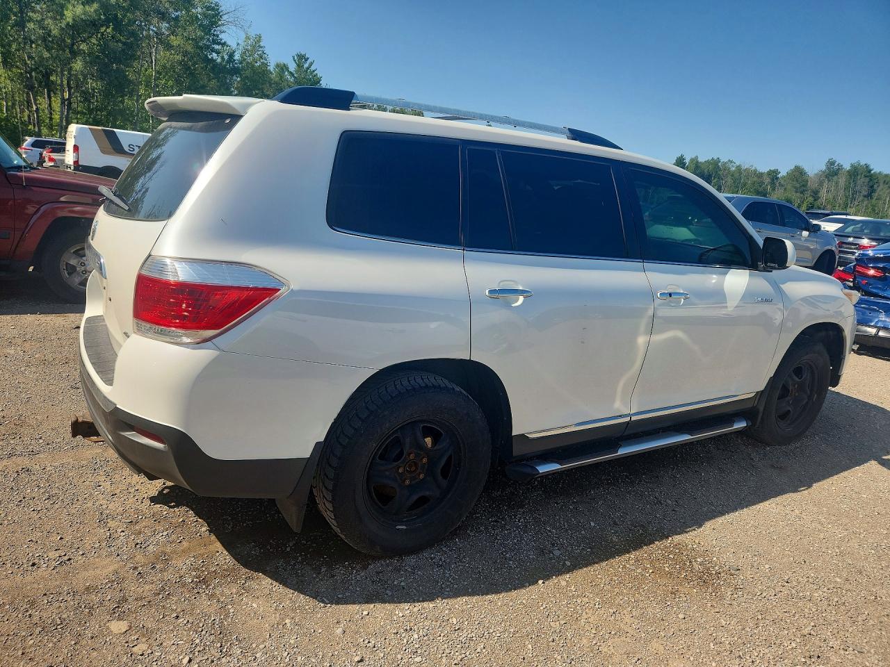 2012 Toyota Highlander Limited Белый vin: 5TDDK3EH9CS135152