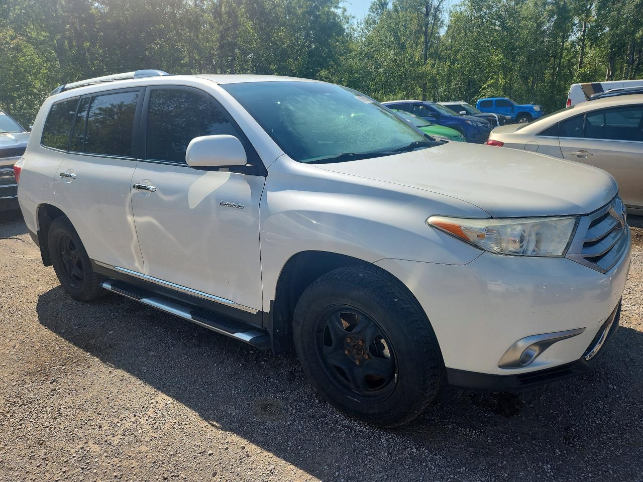 2012 Toyota Highlander Limited Белый vin: 5TDDK3EH9CS135152