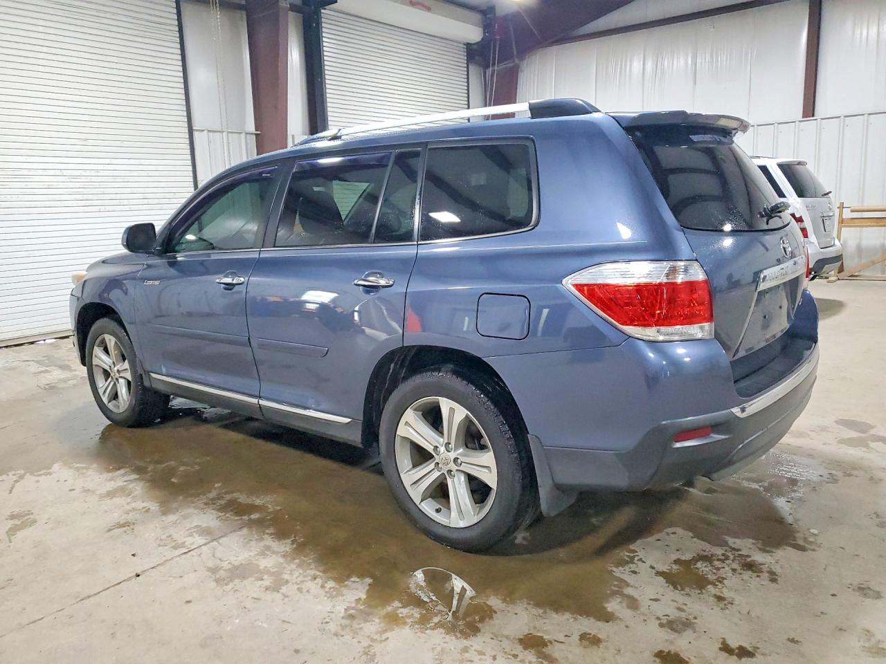 2012 Toyota Highlander Blue vin: 5TDDK3EH9CS150671