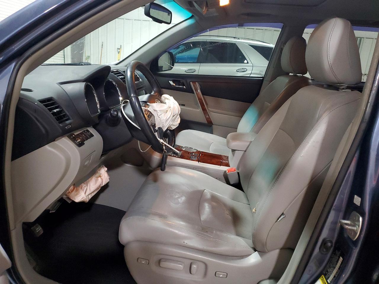 2012 Toyota Highlander Blue vin: 5TDDK3EH9CS150671