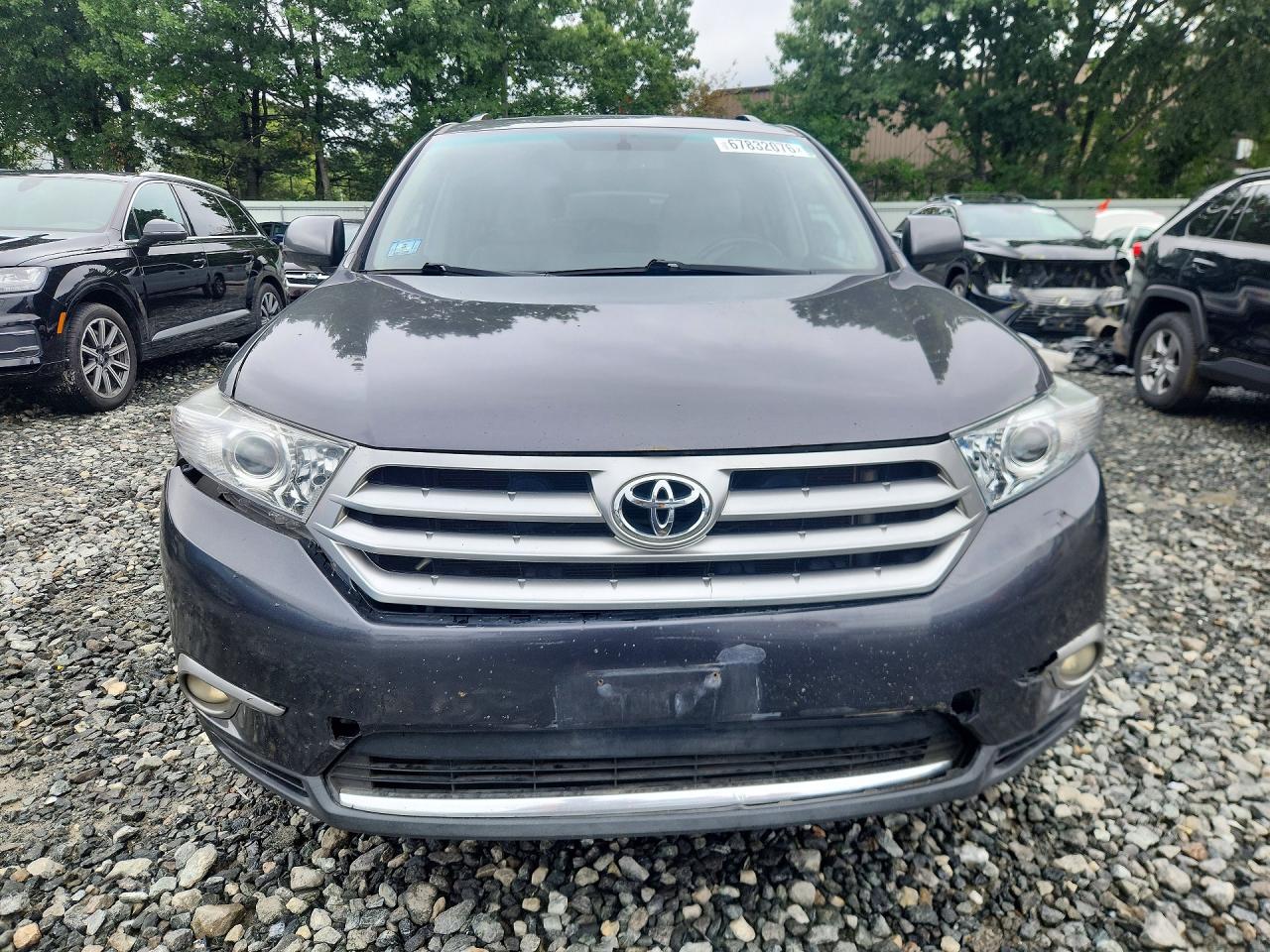 2012 Toyota Highlander Limited Silver vin: 5TDDK3EH9CS153666
