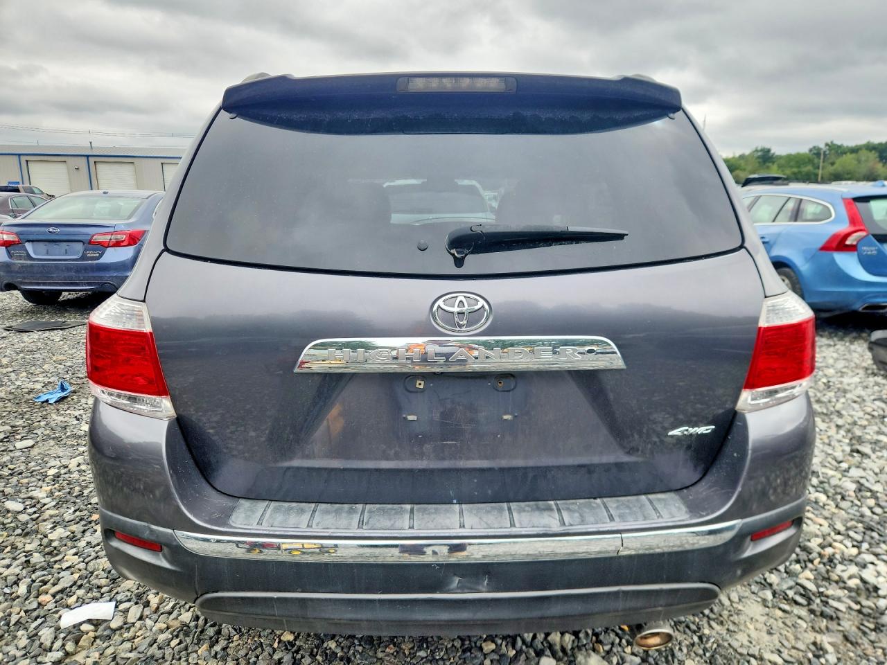 2012 Toyota Highlander Limited Silver vin: 5TDDK3EH9CS153666
