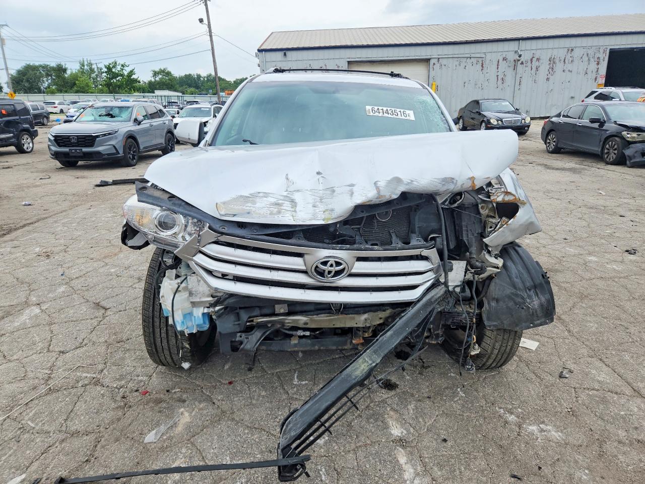2012 Toyota Highlander Limited Silver vin: 5TDDK3EH9CS153943