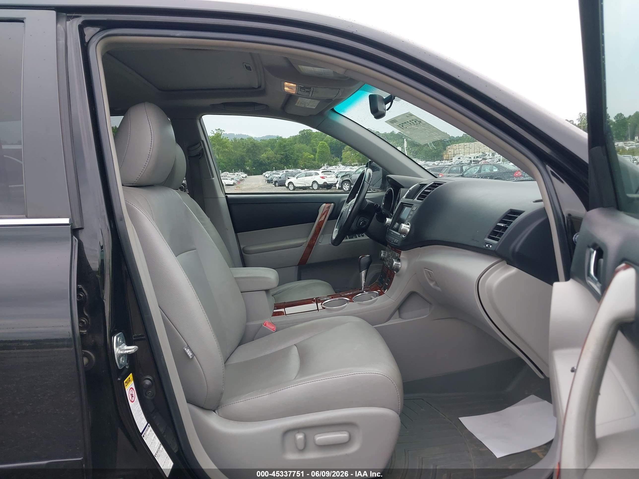 2012 Toyota Highlander Limited V6 Black vin: 5TDDK3EH9CS157202