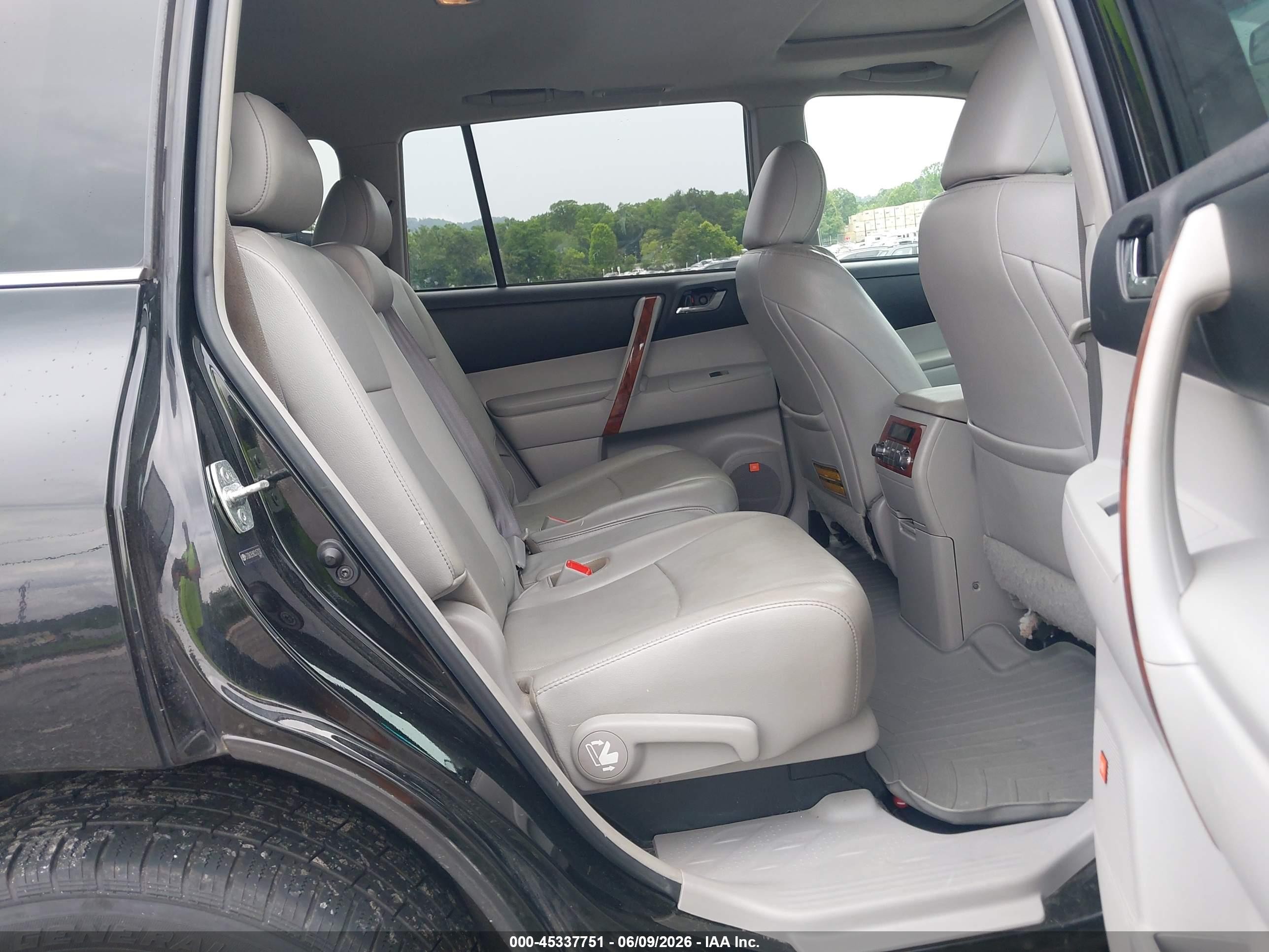 2012 Toyota Highlander Limited V6 Black vin: 5TDDK3EH9CS157202
