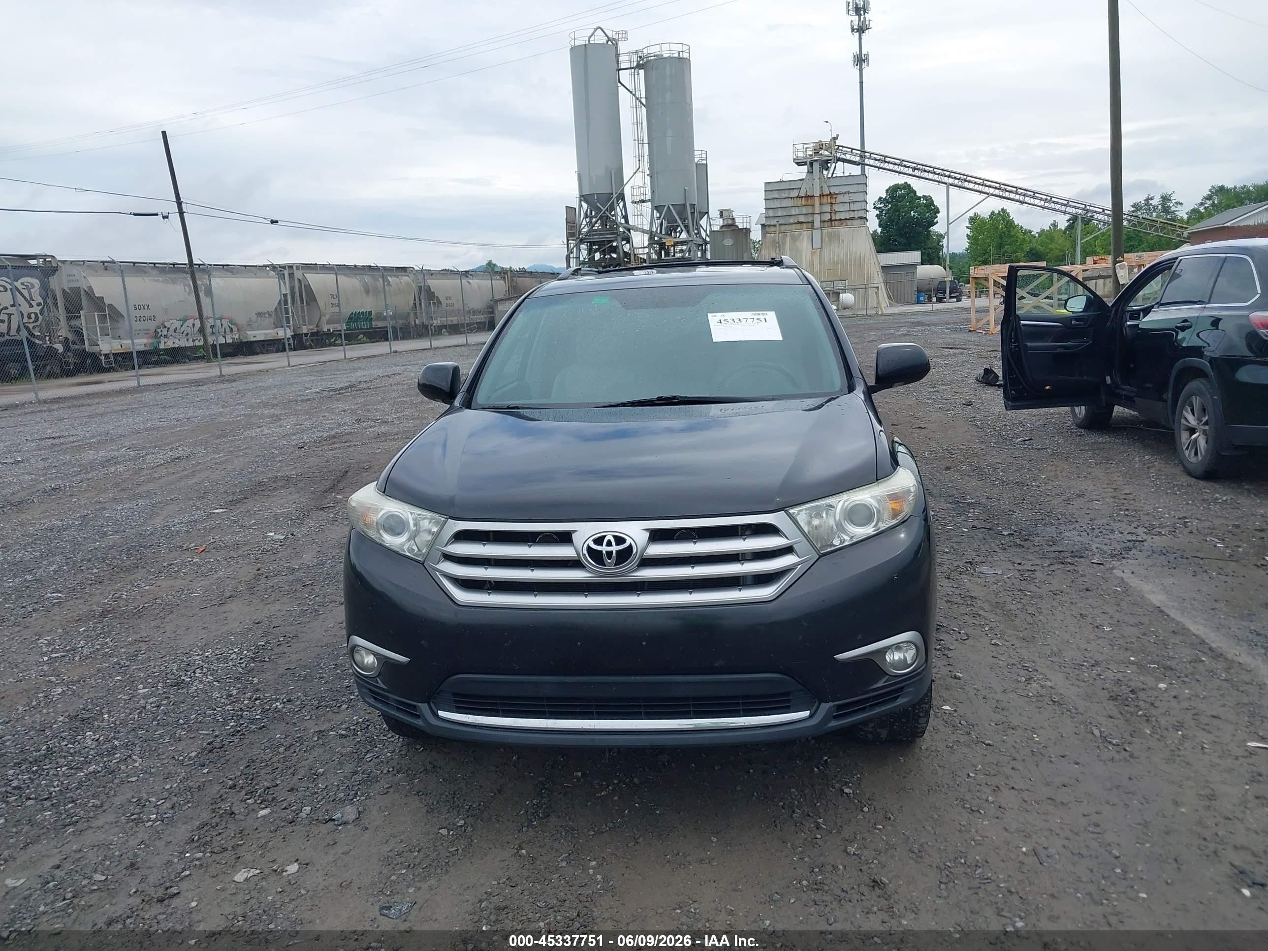 2012 Toyota Highlander Limited V6 Black vin: 5TDDK3EH9CS157202