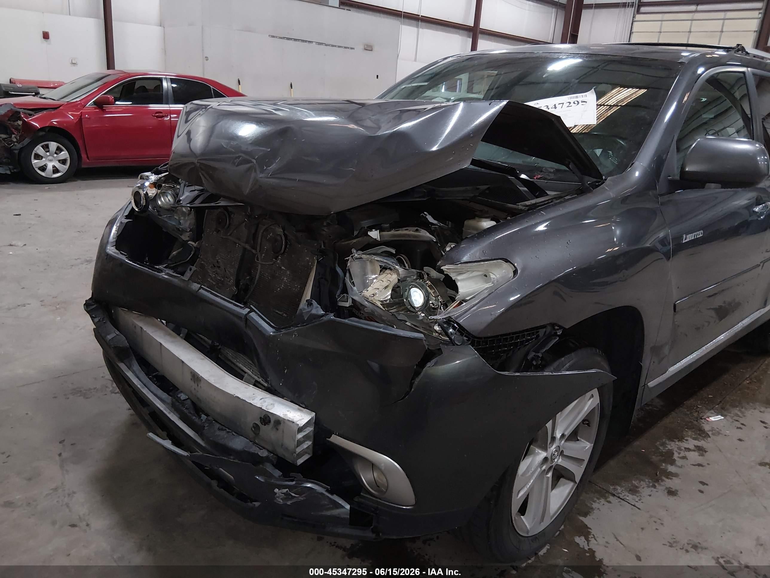 2013 Toyota Highlander Limited V6 Gray vin: 5TDDK3EH9DS274280