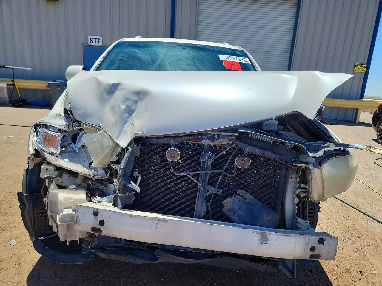 2010 Toyota Highlander Limited White vin: 5TDDK3EHXAS003949