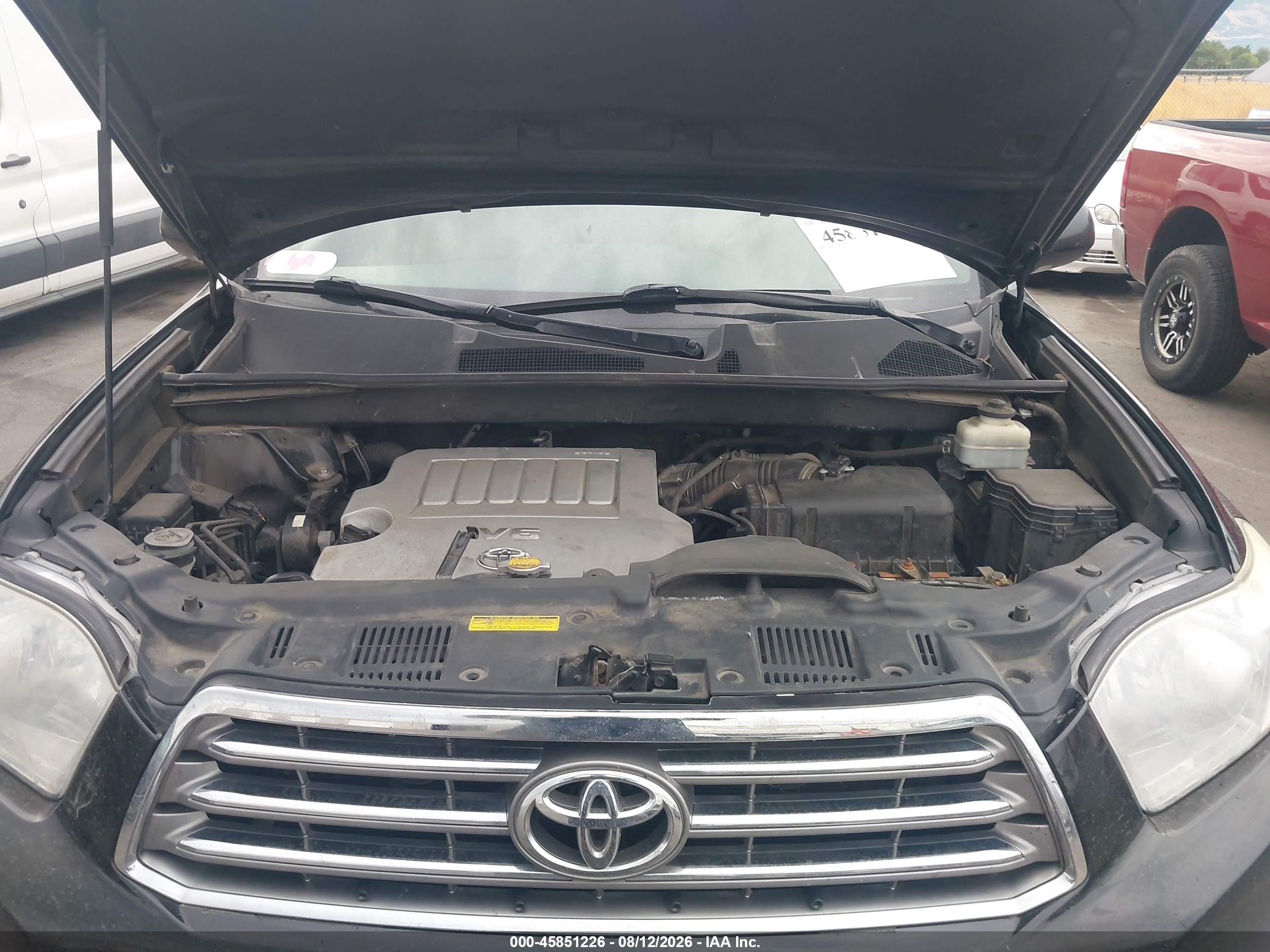 2010 Toyota Highlander Limited V6 Черный vin: 5TDDK3EHXAS006382