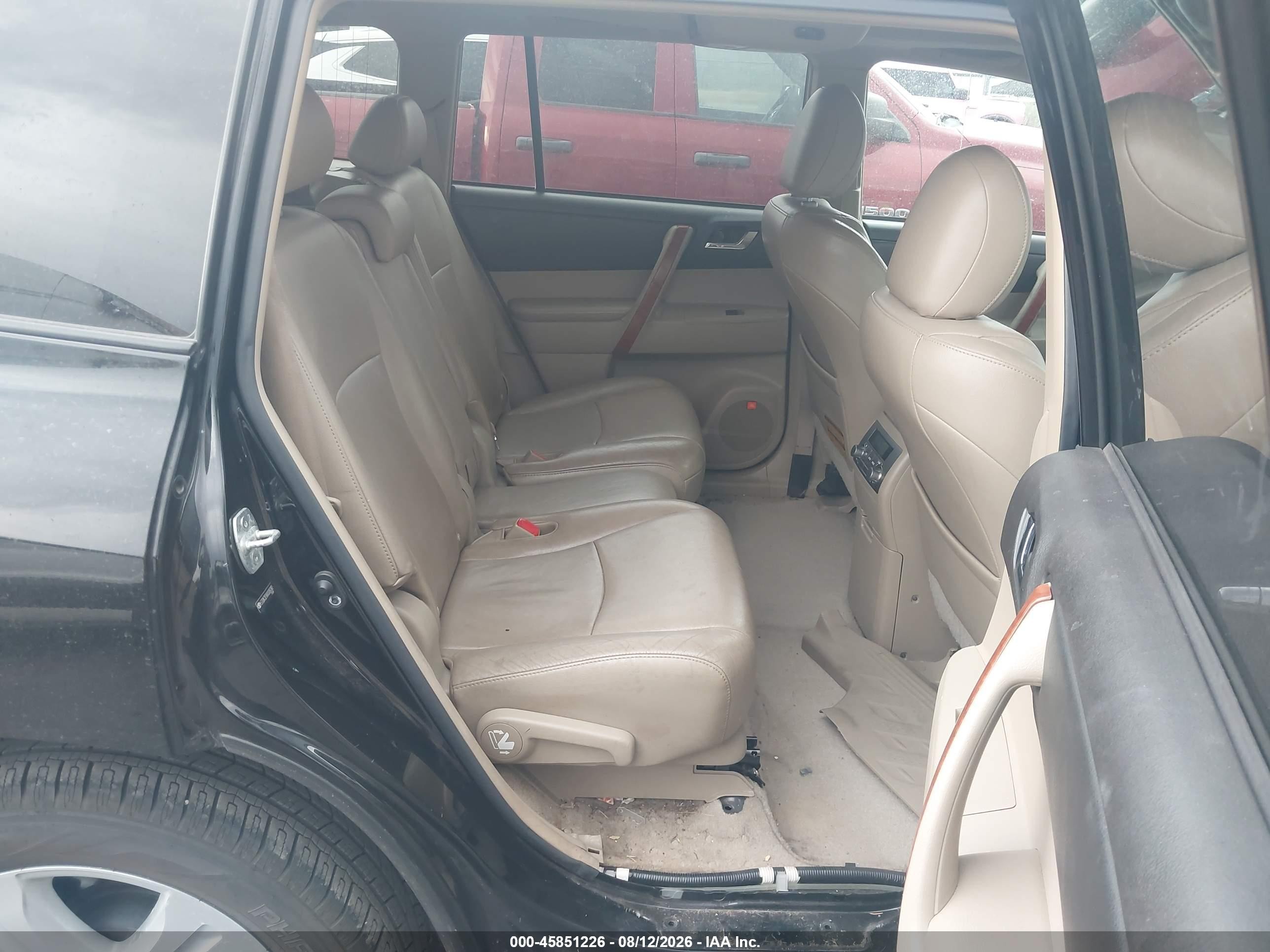 2010 Toyota Highlander Limited V6 Черный vin: 5TDDK3EHXAS006382