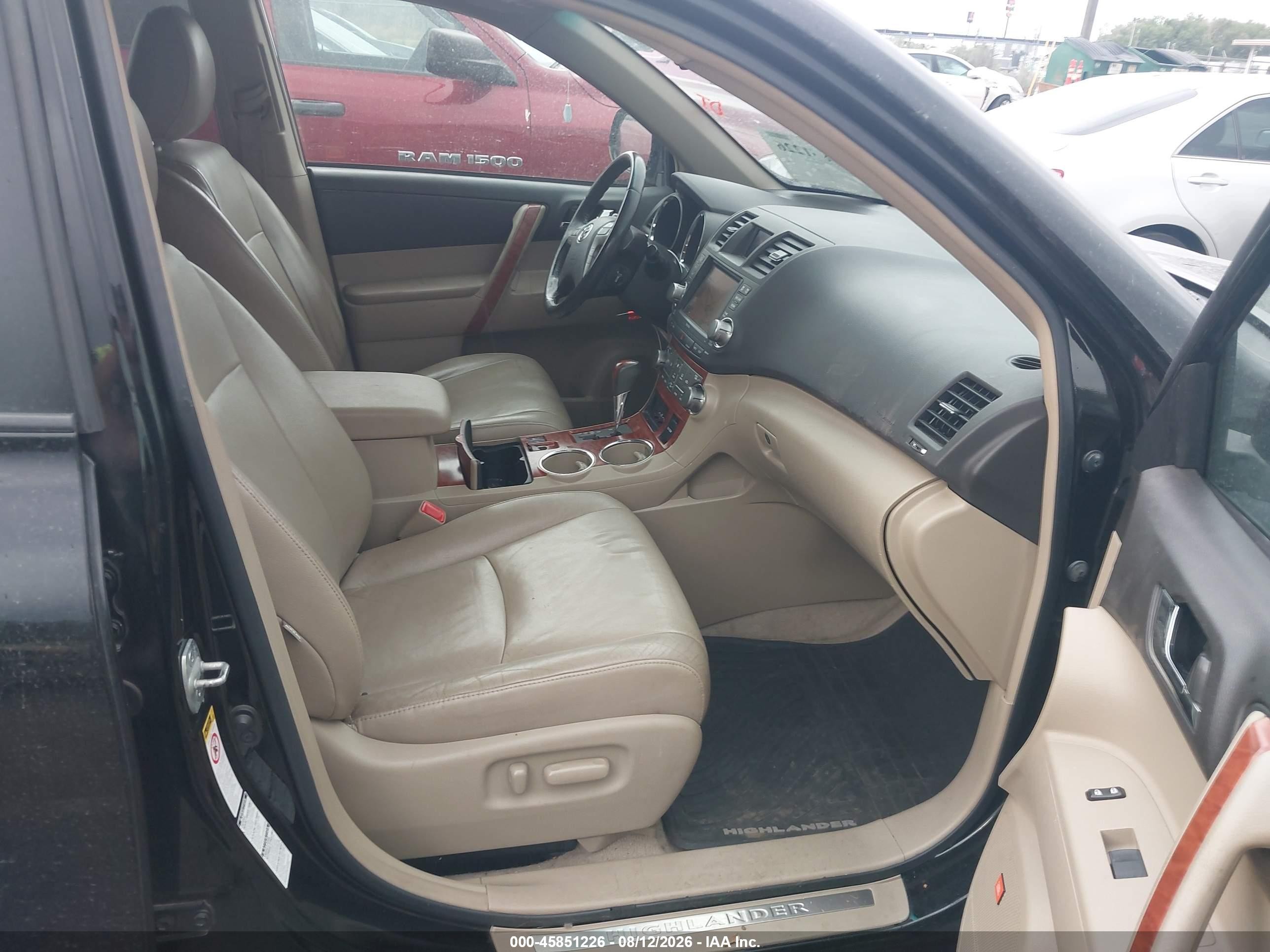 2010 Toyota Highlander Limited V6 Черный vin: 5TDDK3EHXAS006382