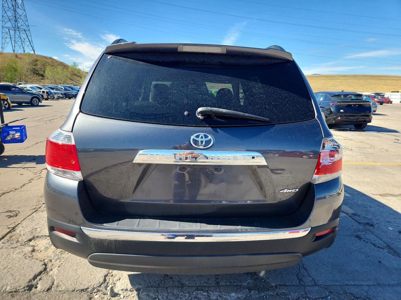 2011 Toyota Highlander Limited Gray vin: 5TDDK3EHXBS059567