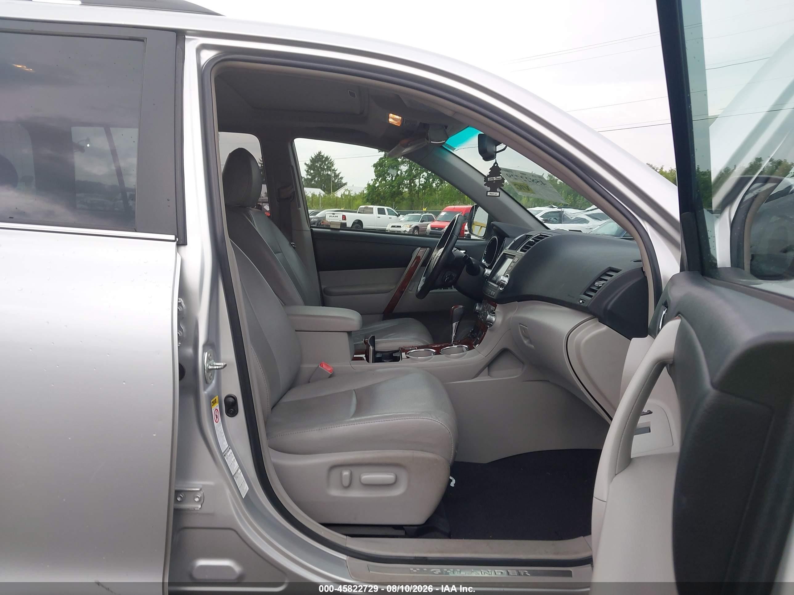 2012 Toyota Highlander Limited V6 Серебряный vin: 5TDDK3EHXCS103875