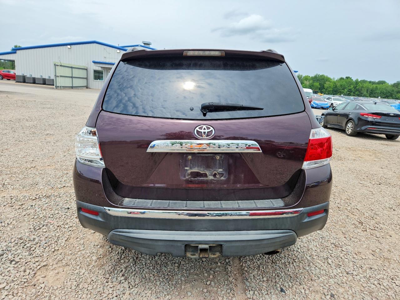 2012 Toyota Highlander Limited Фиолетовый vin: 5TDDK3EHXCS133507