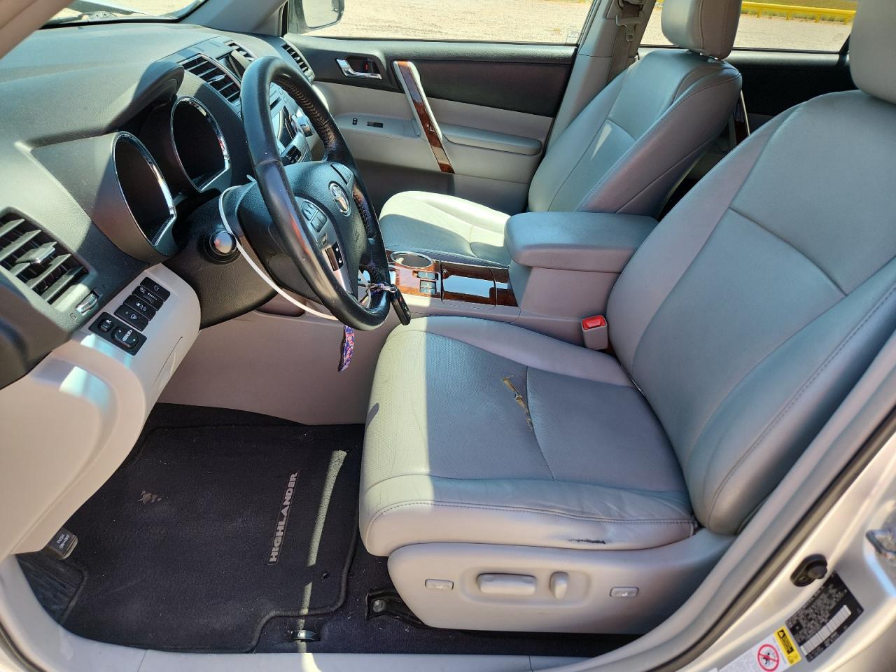 2012 Toyota Highlander Limited Серебряный vin: 5TDDK3EHXCS159511