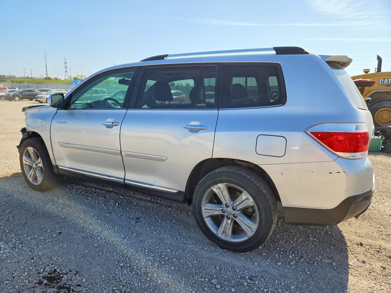 2012 Toyota Highlander Limited Silver vin: 5TDDK3EHXCS167902