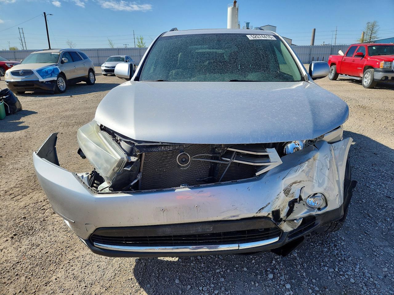 2012 Toyota Highlander Limited Silver vin: 5TDDK3EHXCS167902