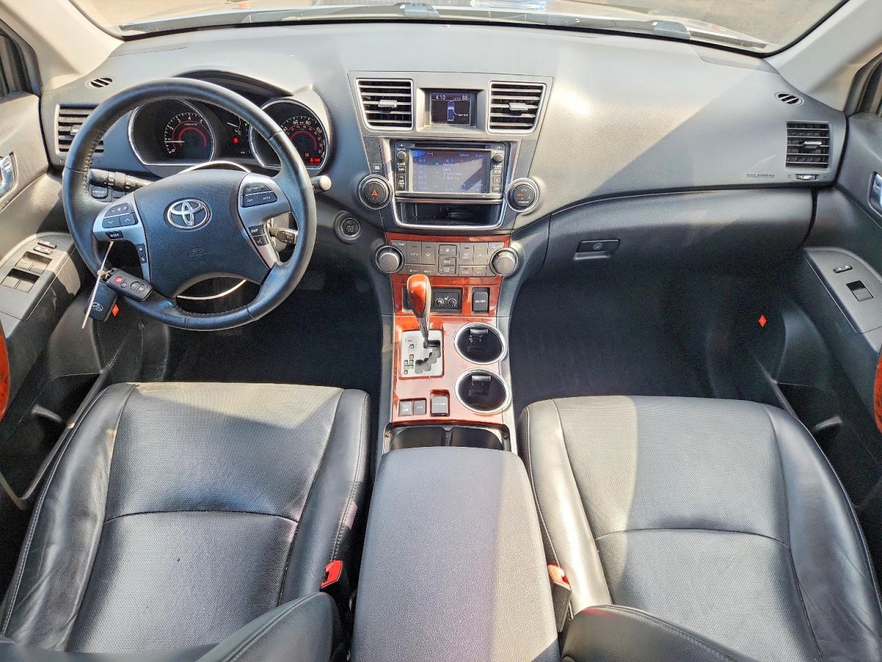 2013 Toyota Highlander Limited Blue vin: 5TDDK3EHXDS202035