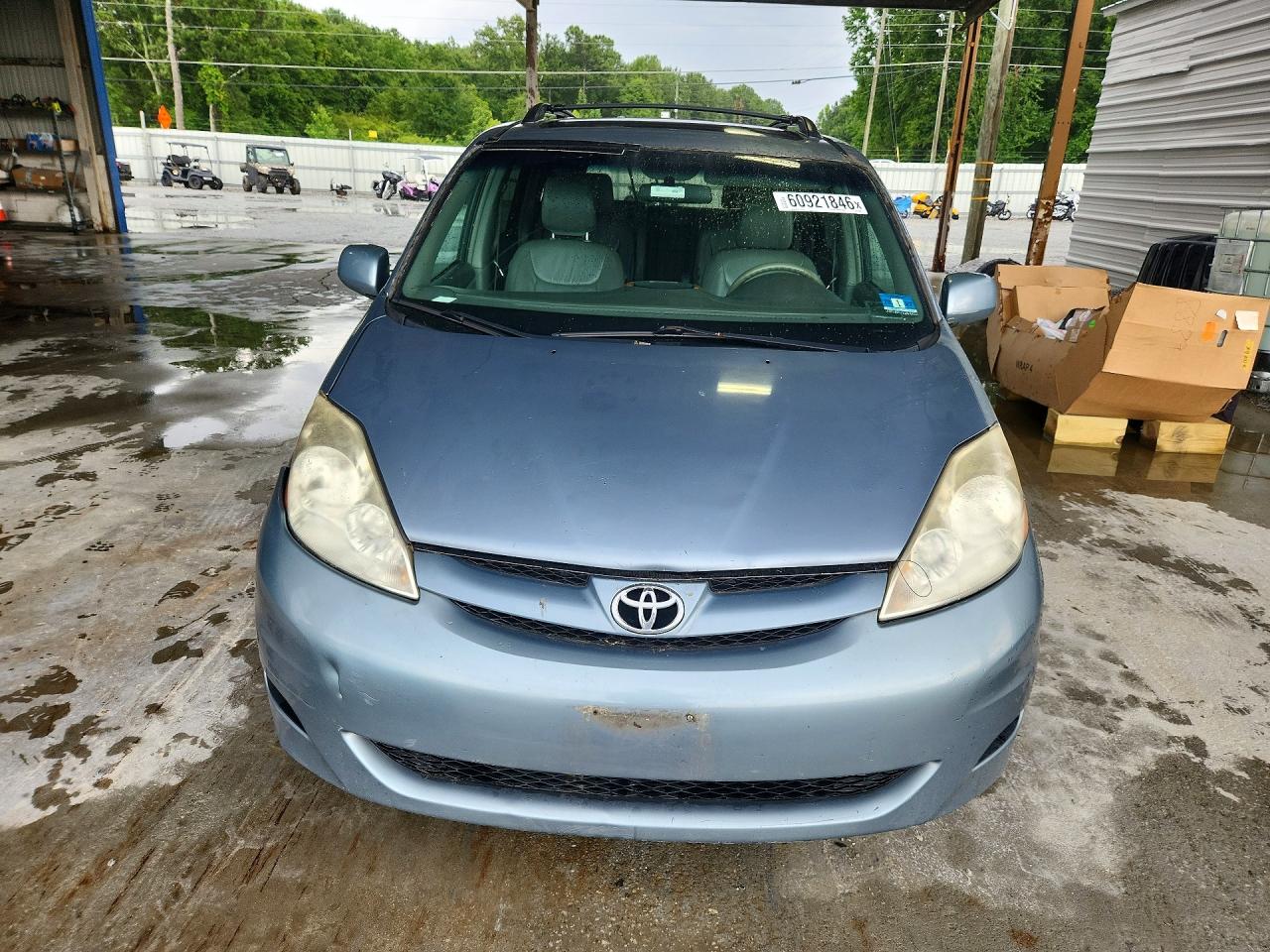 2010 Toyota Sienna Xle Blue vin: 5TDDK4CC1AS028249