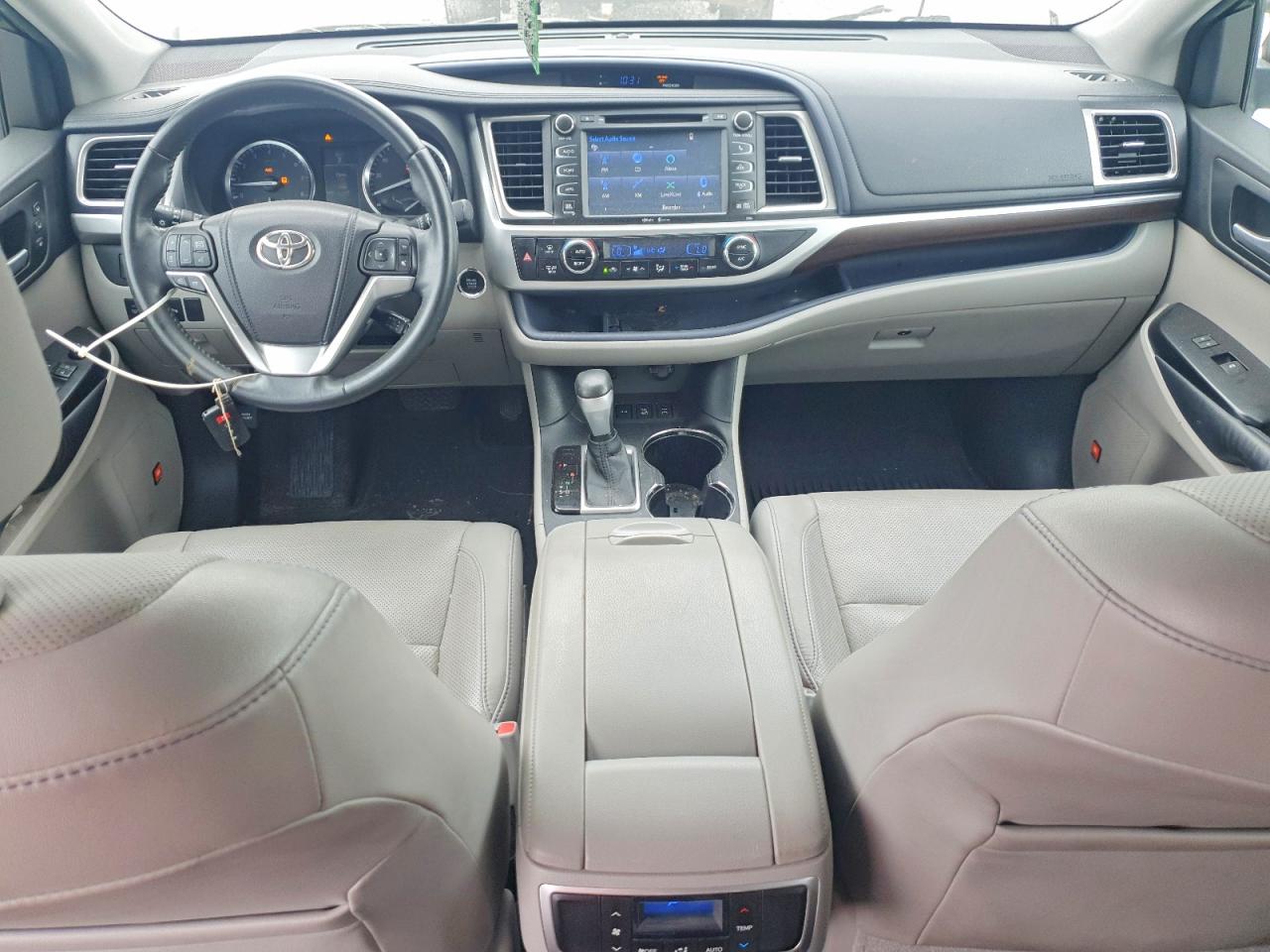 2014 Toyota Highlander Limited White vin: 5TDDKRFH0ES029905