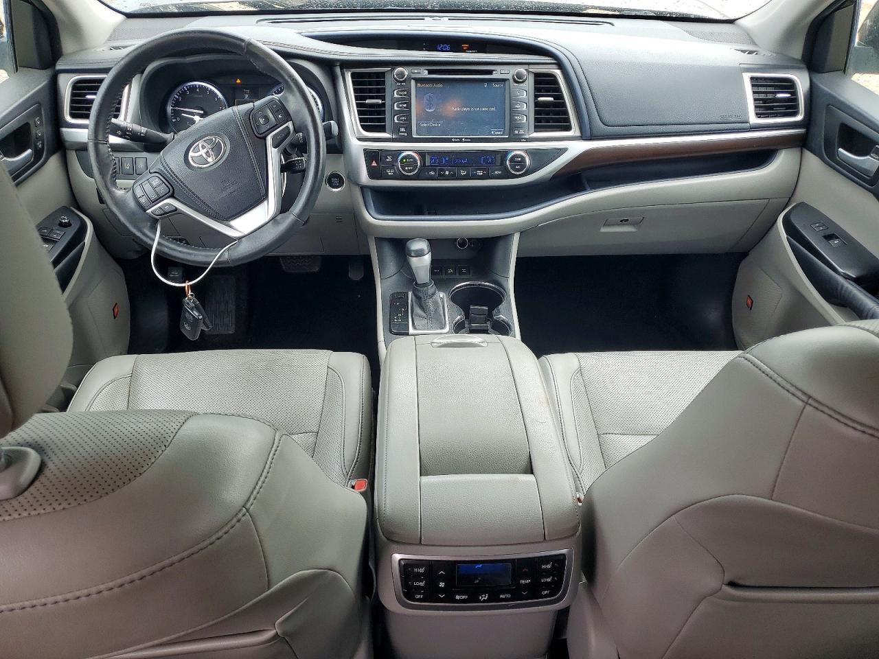 2015 Toyota Highlander Limited Platinum Gray vin: 5TDDKRFH0FS102482