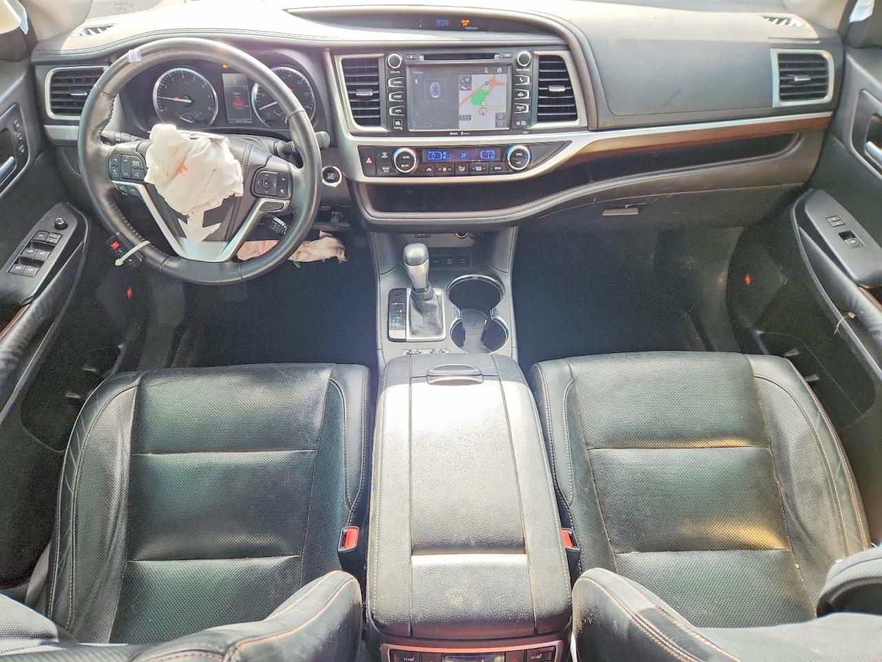 2015 Toyota Highlander Limited Platinum Silver vin: 5TDDKRFH0FS118830