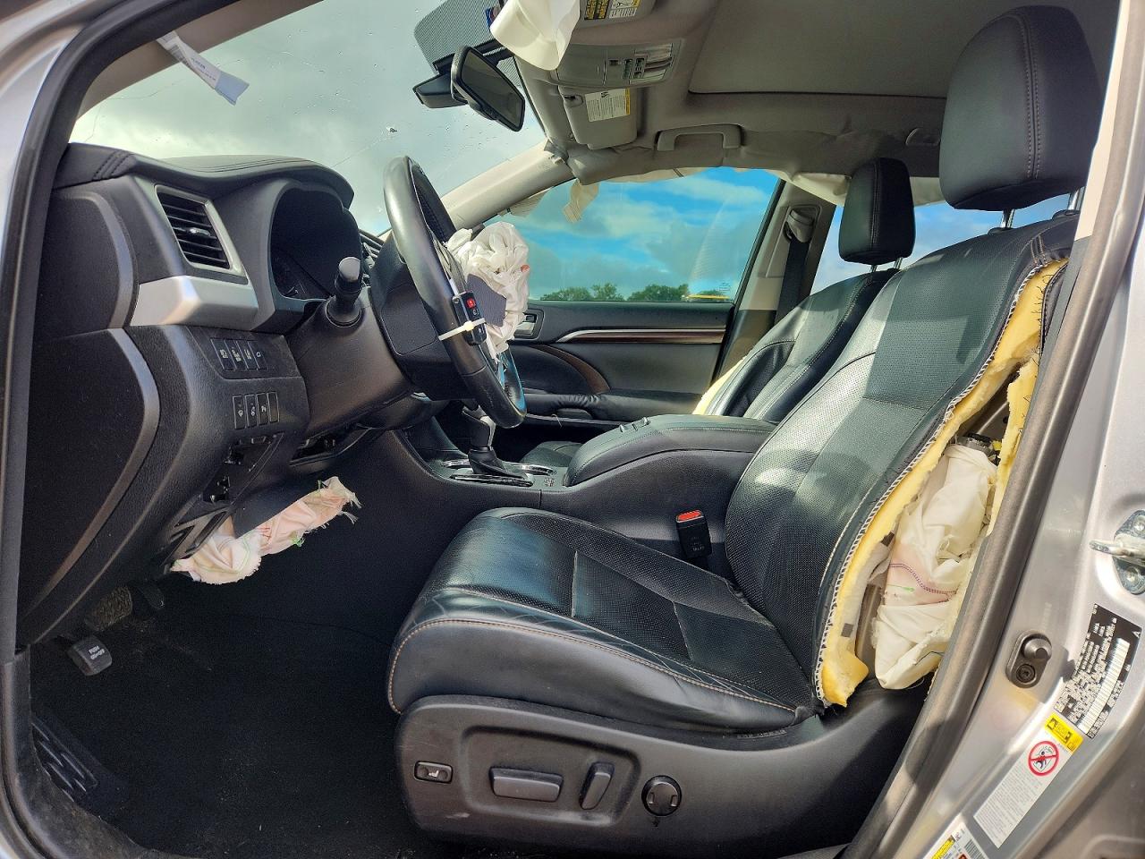 2015 Toyota Highlander Limited Platinum Silver vin: 5TDDKRFH0FS118830