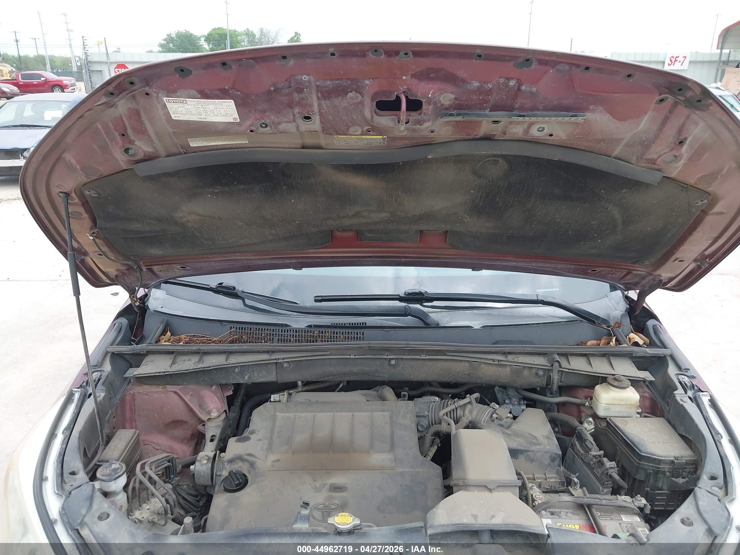 2015 Toyota Highlander Limited V6 Бордовый vin: 5TDDKRFH0FS141797