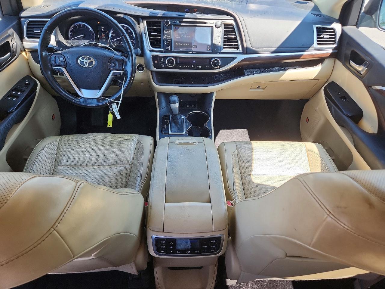 2015 Toyota Highlander Limited Platinum Blue vin: 5TDDKRFH0FS146465