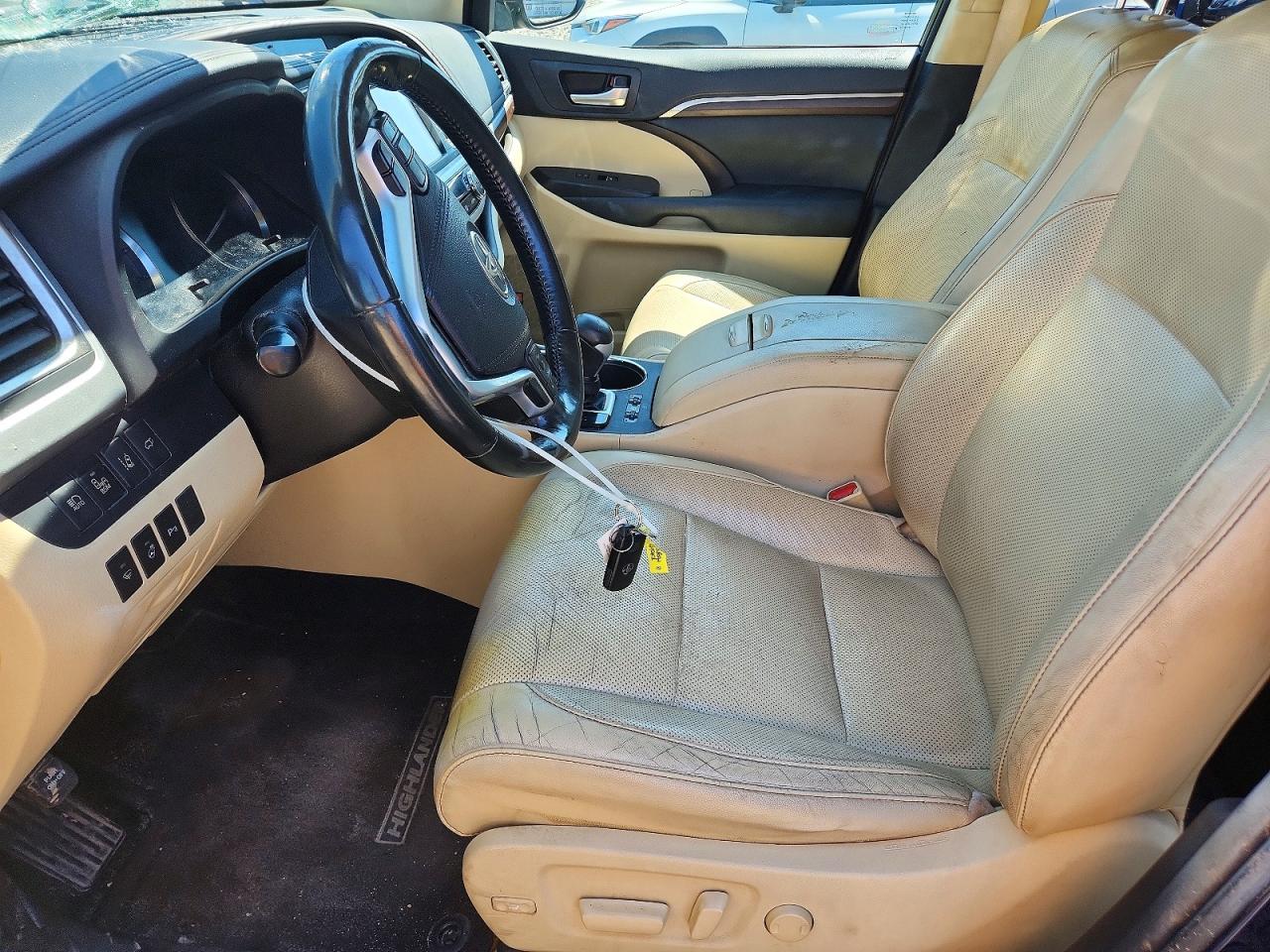 2015 Toyota Highlander Limited Platinum Blue vin: 5TDDKRFH0FS146465