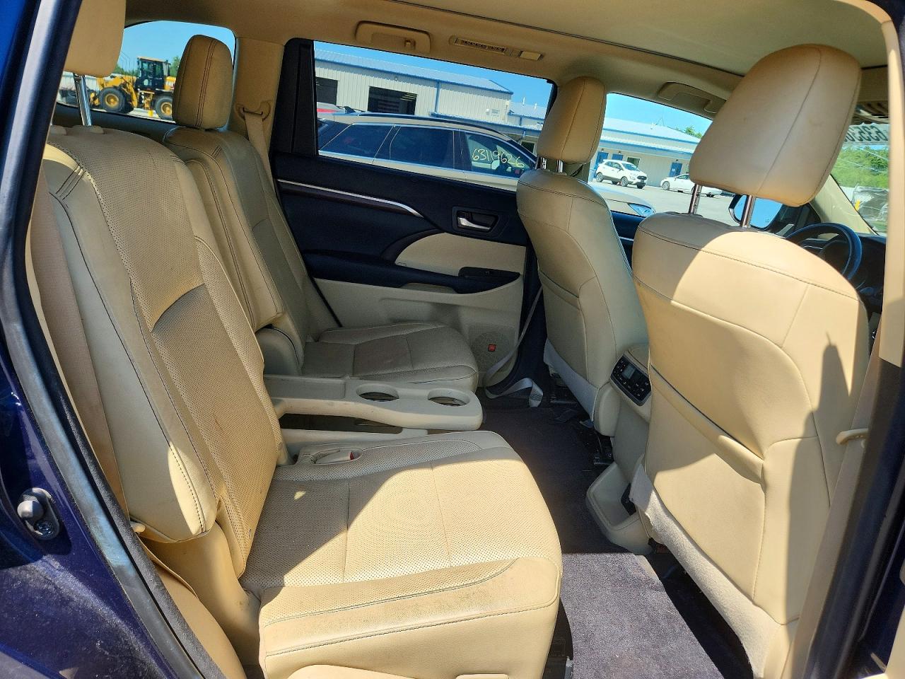 2015 Toyota Highlander Limited Platinum Blue vin: 5TDDKRFH0FS146465