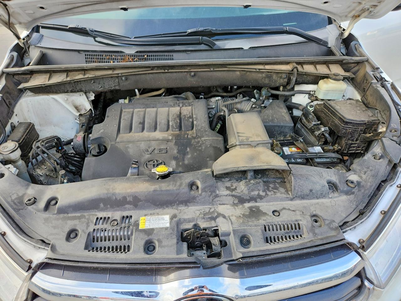 2015 Toyota Highlander Limited Platinum Белый vin: 5TDDKRFH0FS178607